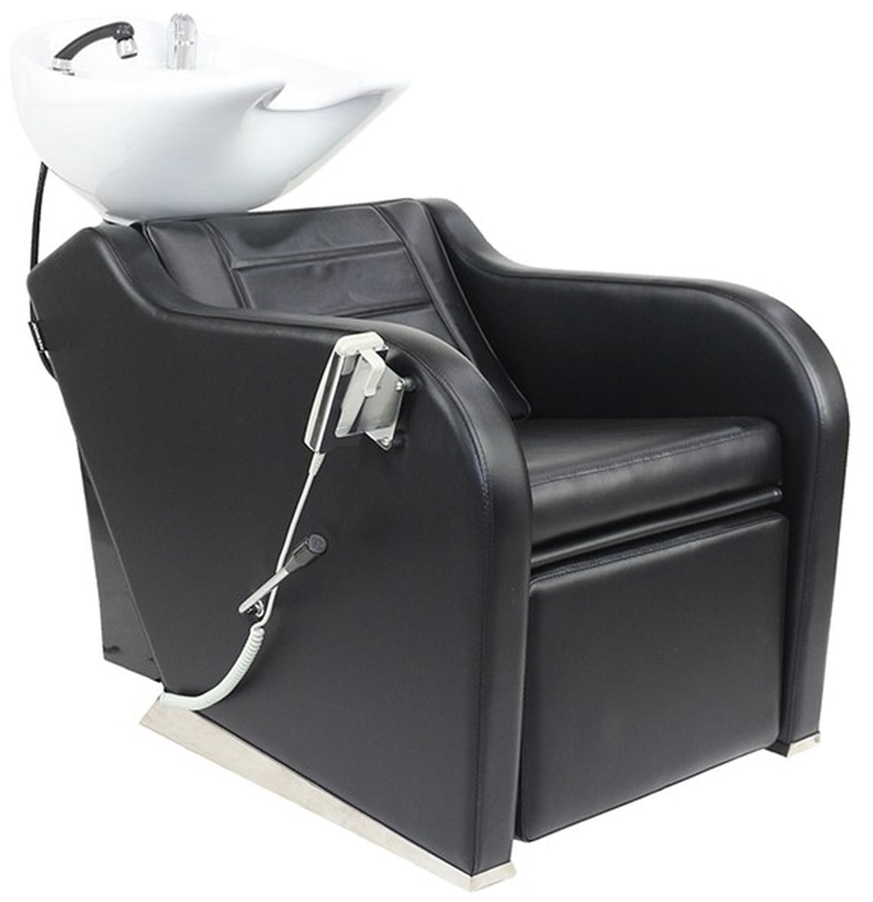 Passion Relax Shiatsu Shampoo Unit - White Ceramic Basin