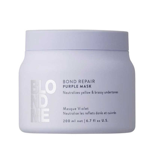 Schwarzkopf BLONDME BOND REPAIR PURPLE MASK 200ml