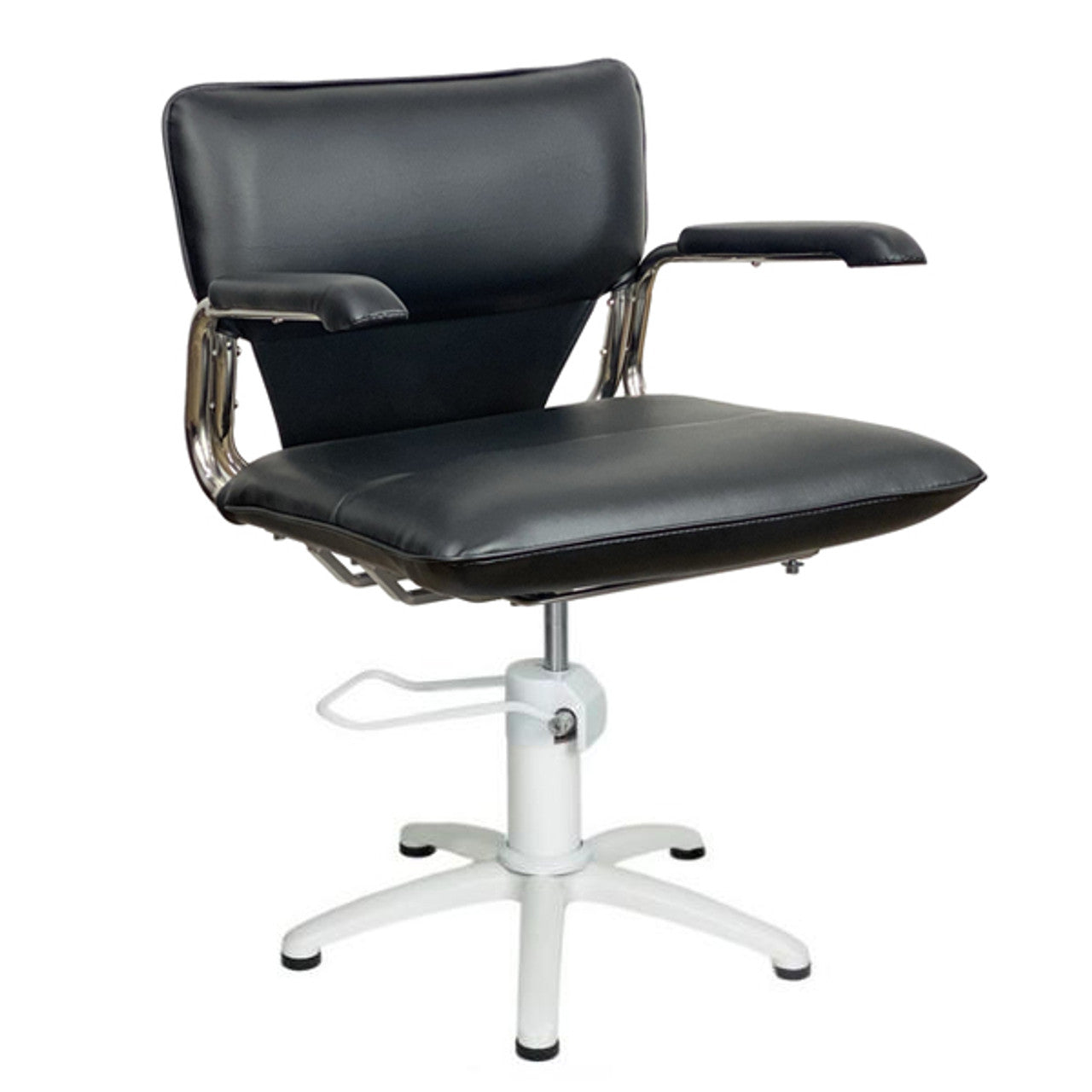 S1 Cutting Chair – White 5 Star Hydraulic