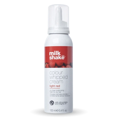 Milkshake color whipped cream LIGHT RED 100ML