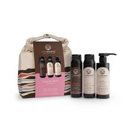 EverEscents Organic Rose Christmas Trio Gift Pack