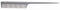 Leader Carbon #210 Straight Tail Comb 215mm