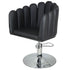 Penelope BLACK Cutting Chair - CHROME Disc Hydraulic