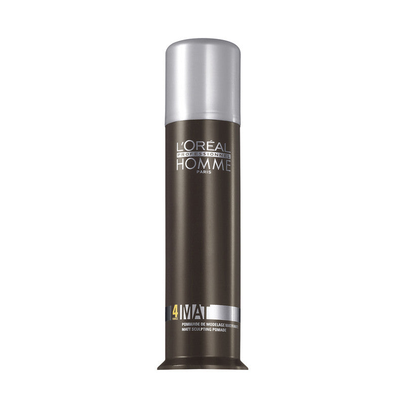 L'Oreal Homme Mat Hair Pomade 80ml [DEL]