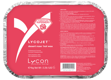Lycon LYCOJET DESERT ROSE HOT WAX  1kg