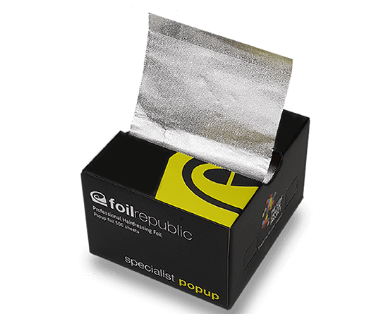 Foil Republic Specialist Embossed Pop-Up Silver Foil 15cm x 27cm