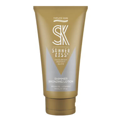 Natural Look Summer Kiss Shimmer Bronzing Lotion 150ml