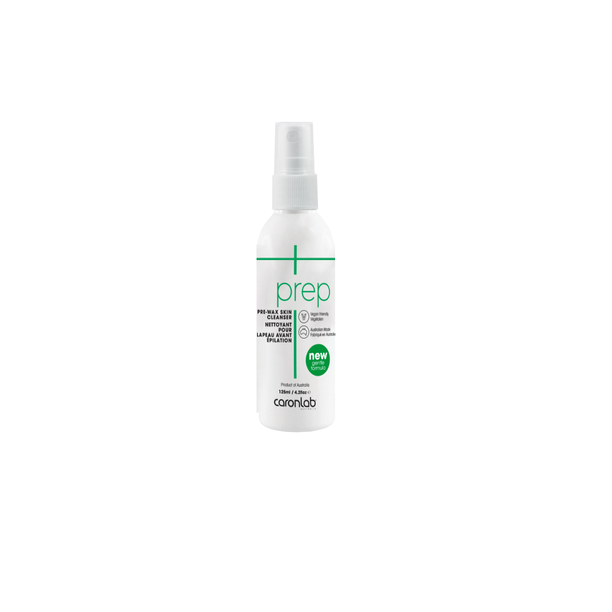 Caronlab Pre-Wax Gentle Skin Cleanser with Mist Spray 125ml