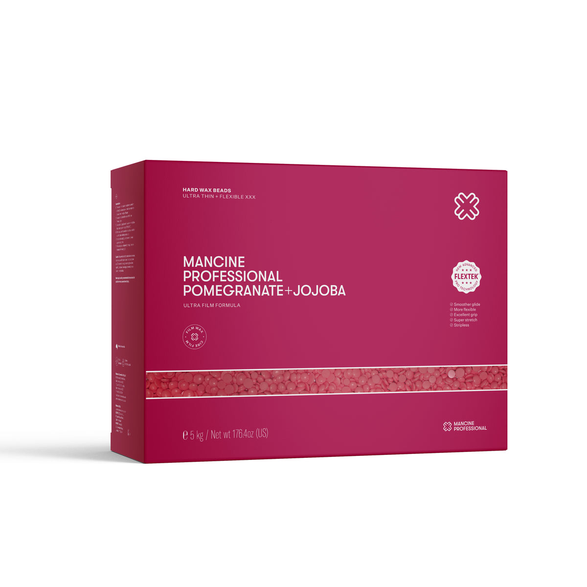 Mancine ULTRA FILM POMEGRANATE & JOJOBA FLEXTEK Hard Wax Beads 5kg