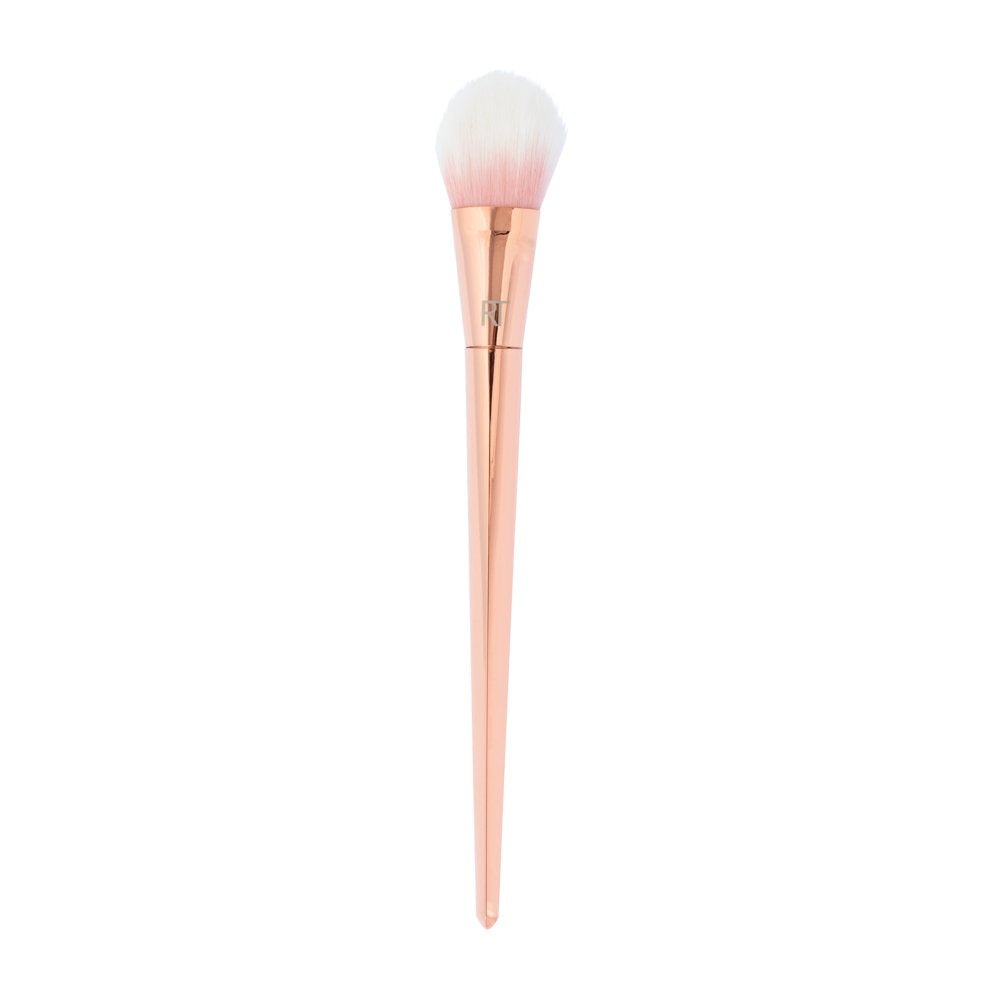 Real Techniques 300 Tapered Blush Brush, Ideal for Blush, Contouring, Finishing Powders for Medium to Ful Coverage; Also Great For Setting and Highlighting; 1 Count [DEL]