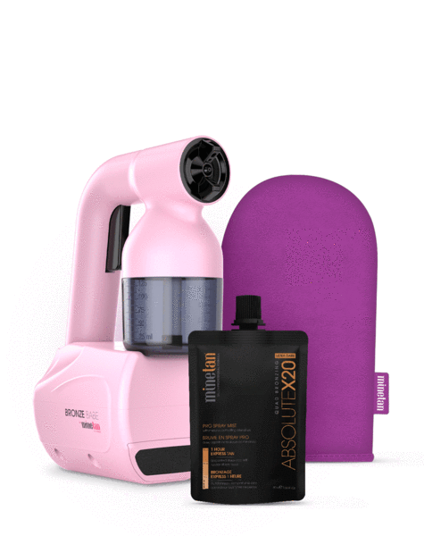 MineTan Bronze Babe Home Spray Tan Kit - Pink