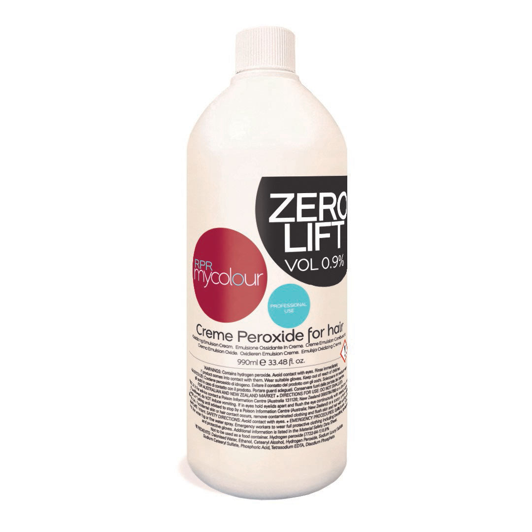 RPR MyColour Zero Lift Creme Peroxide (0.9%) 1 Litre