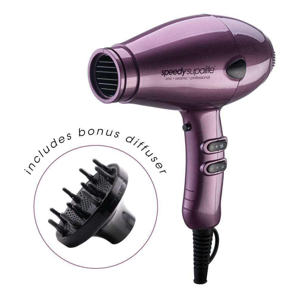 Speedy Supalite Professional Hairdryer - Purple