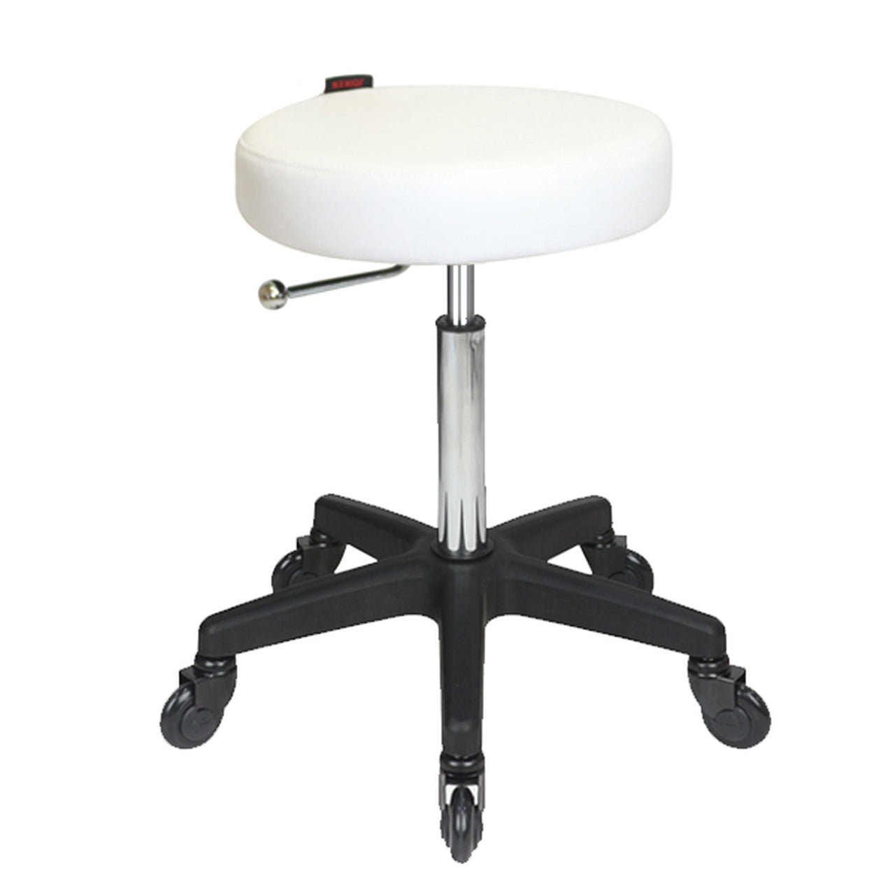 Turbo - Black Base (White Upholstery) With CLICK'NCLEAN
Castors