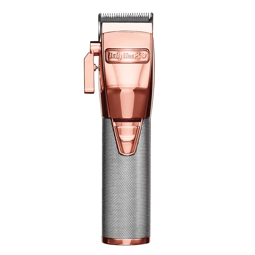 BaBylissPRO Rose FX Lithium Clipper - Rose Gold FX870 Cord/Cordless