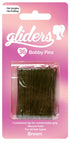 Gliders Bobby Pins 36pc - Brown