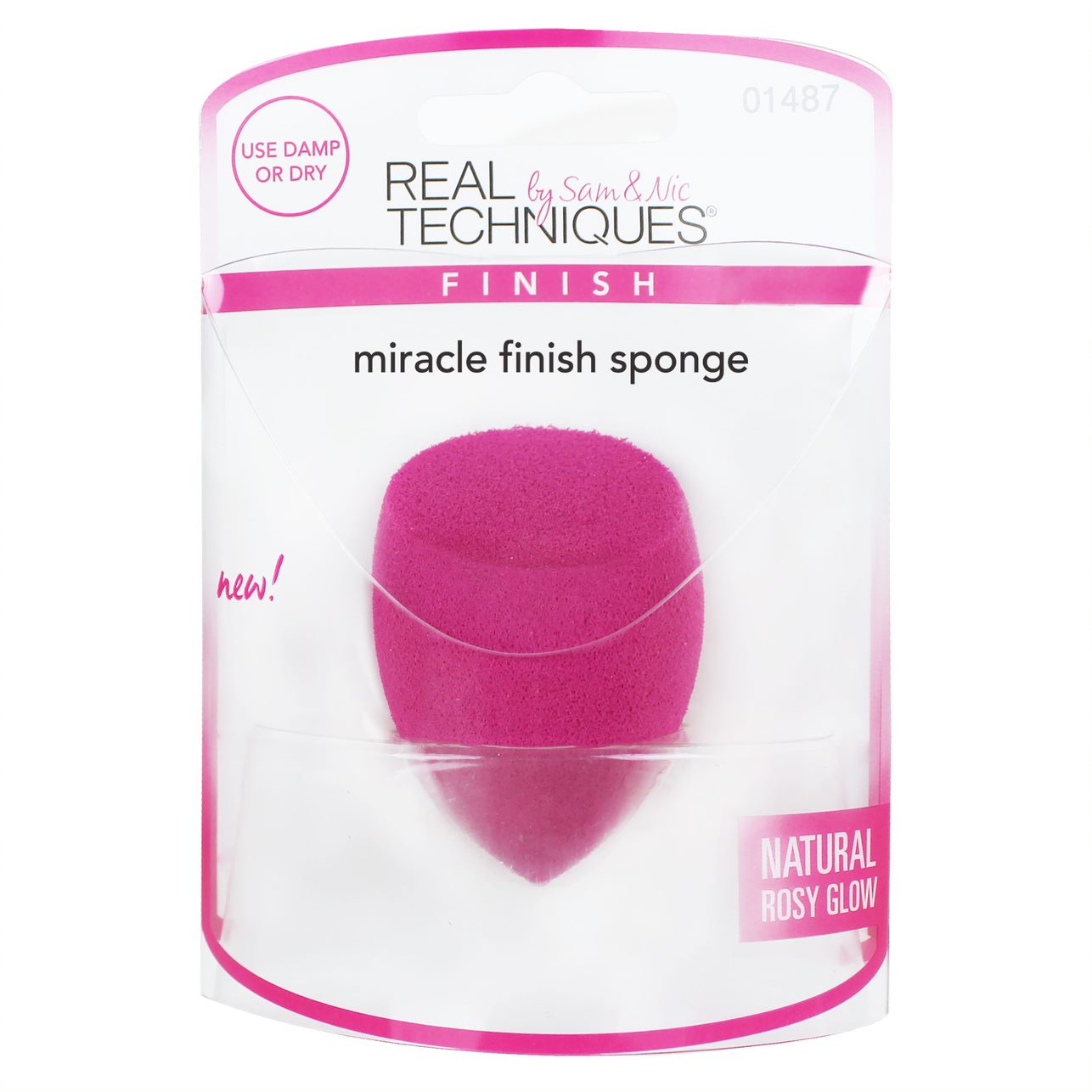 Real Techniques #1487 Miracle Finish Sponge