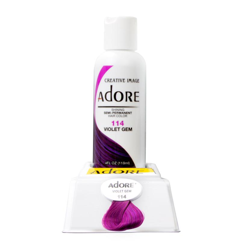 Adore Semi Permanent Hair Color - Violet Gem - 114