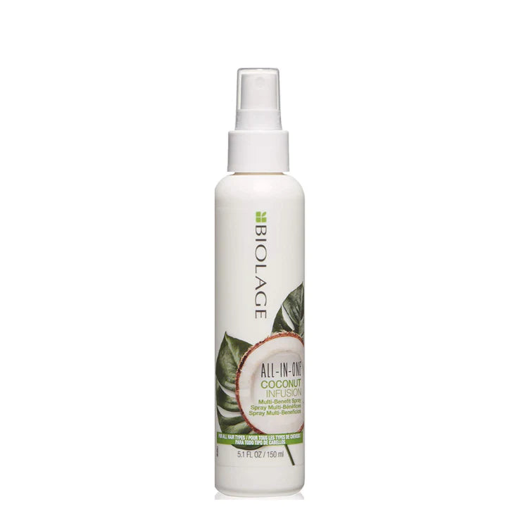 Biolage Everyday Essentials All-In-One Coconut Infusion Multi-Benefit Treatment Spray 150ml