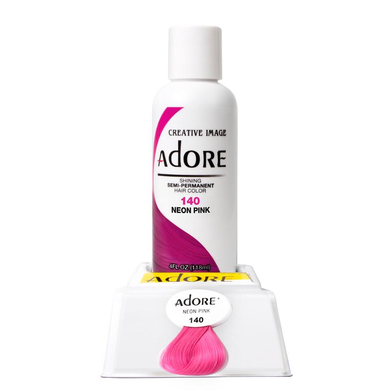 Adore Semi Permanent Hair Color - Neon Pink - 140