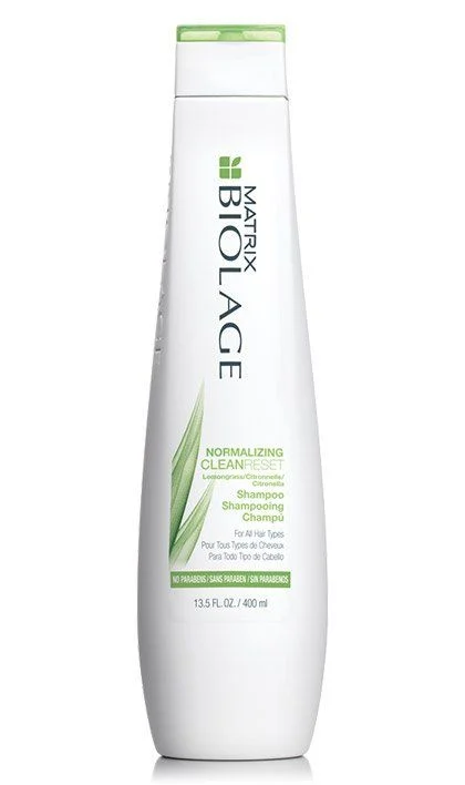 Biolage Everyday Essentials Scalpsync Clean Reset Normalizing Shampoo for All Hair Types with LemonGrass & Cucumber Extract 400ml