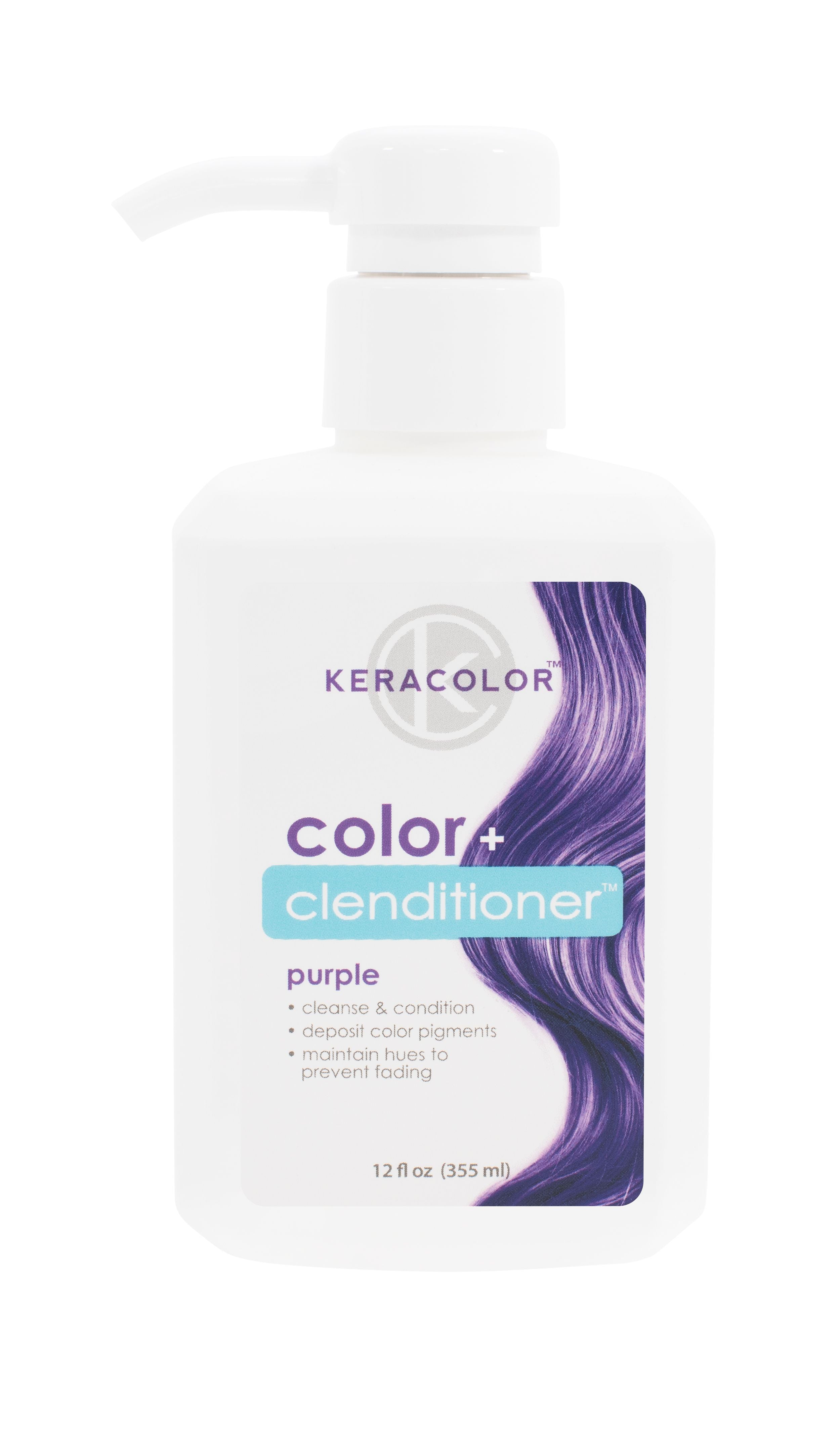 Keracolor Colour + Clenditioner Purple - 355ml