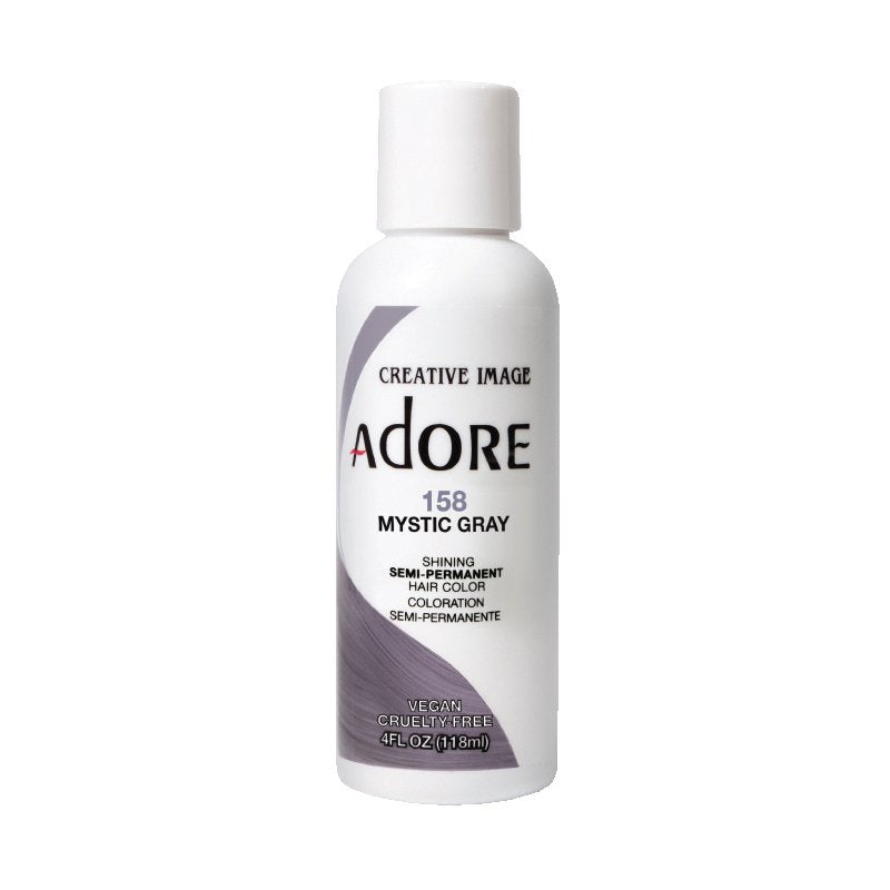 Adore Semi Permanent Hair Color - Mystic Gray - 158