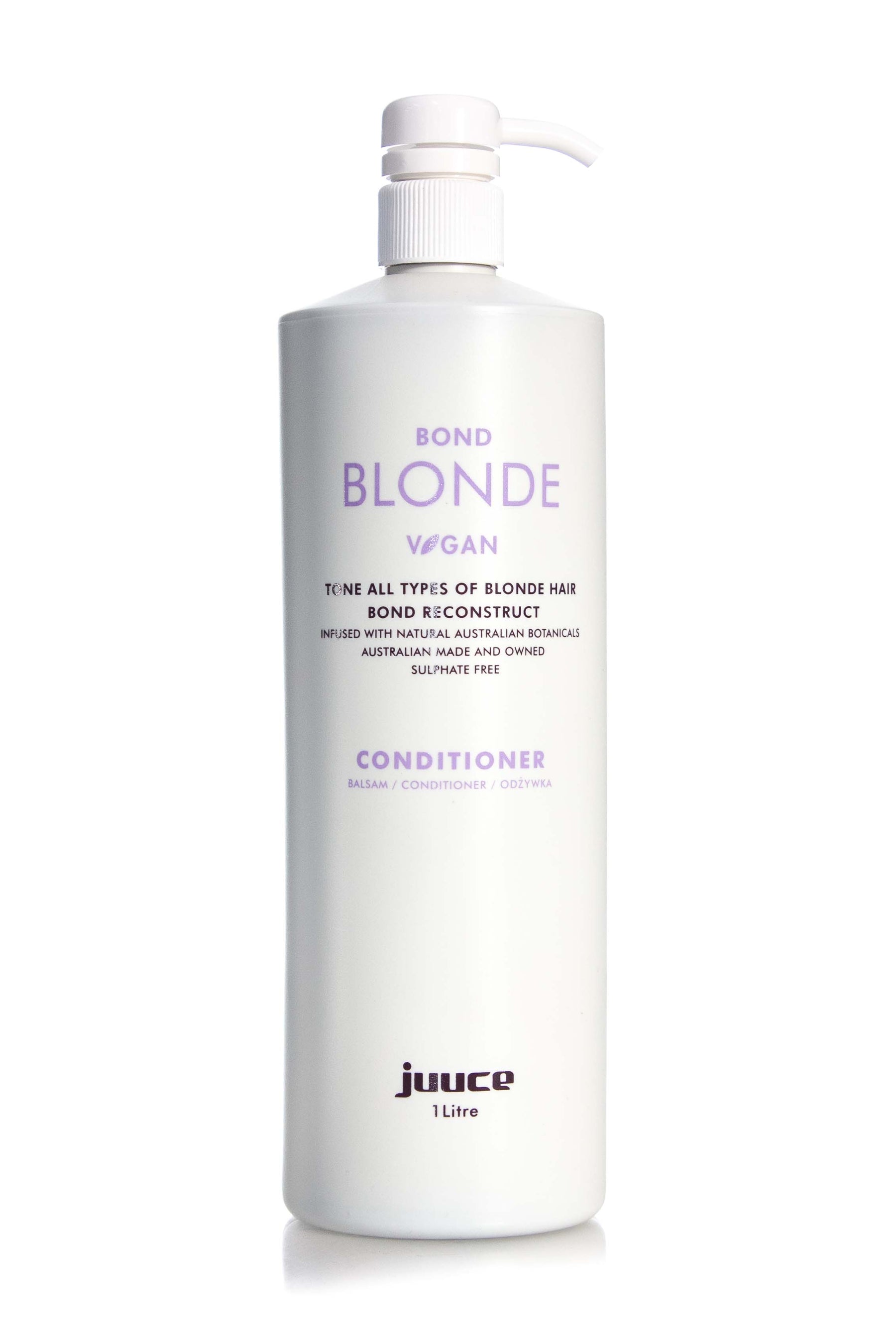 Juuce BOND BLONDE CONDTIONER 1LT (previously ultra blonde)