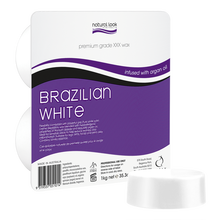 Natural Look Brazilian White Hot Premium Wax 500g