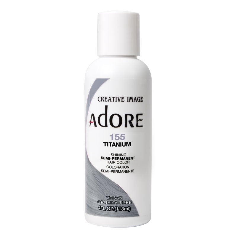 Adore Semi Permanent Hair Color - Titanium - 155