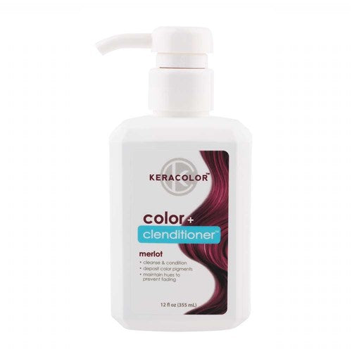 Keracolor Color Clenditioner Colour Shampoo Merlot 355ml