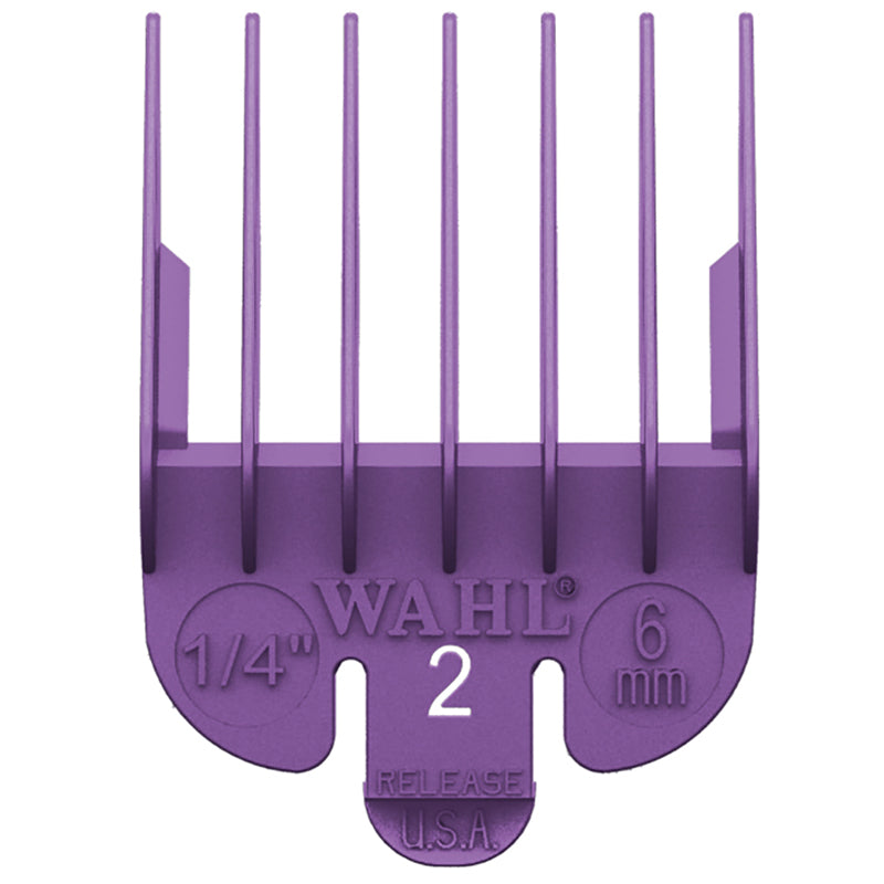 Wahl #2 Plastic Tab Attachment Comb 1/4" Purple