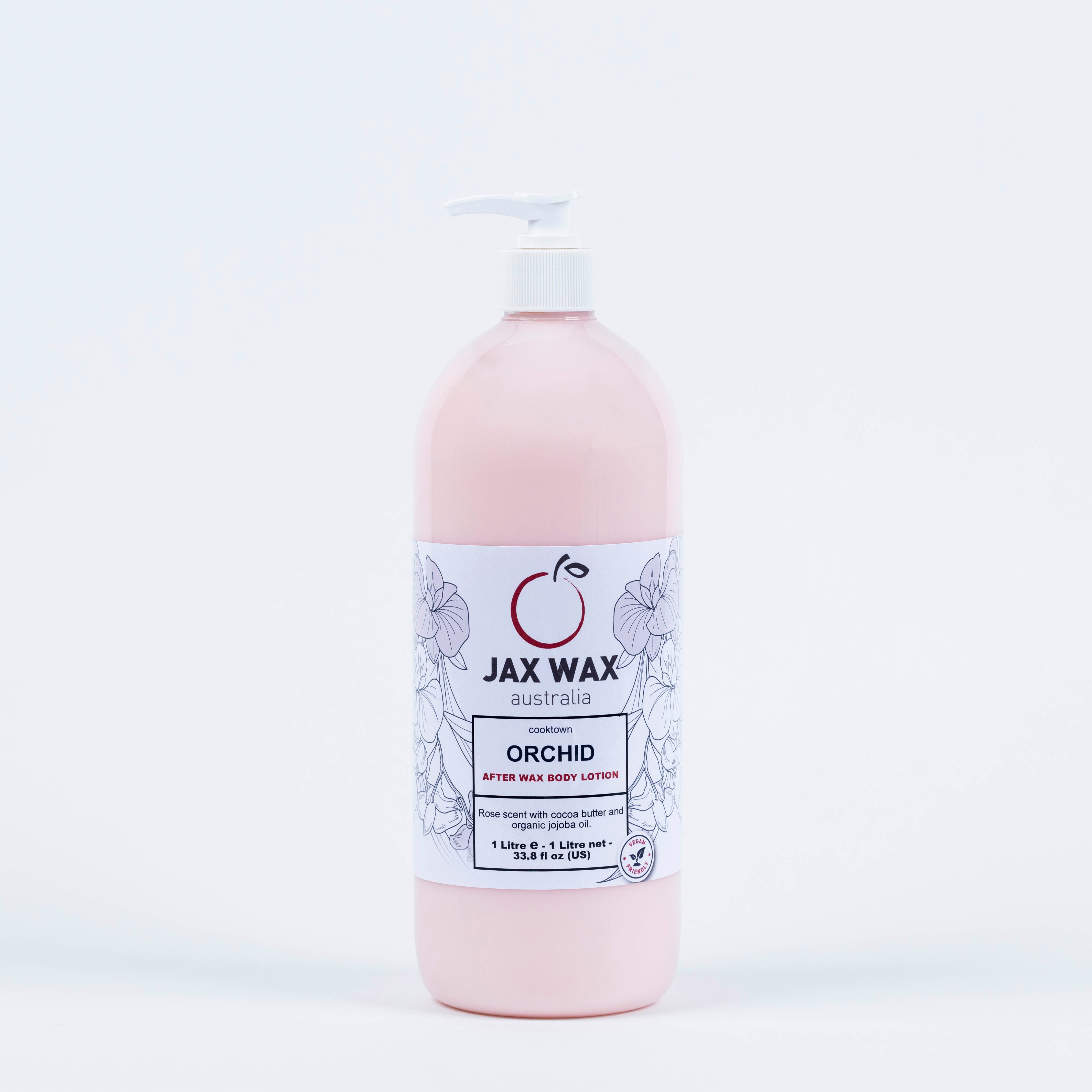 Jax Wax Cooktown Orchid After Wax Body Lotion Pump 1 litre