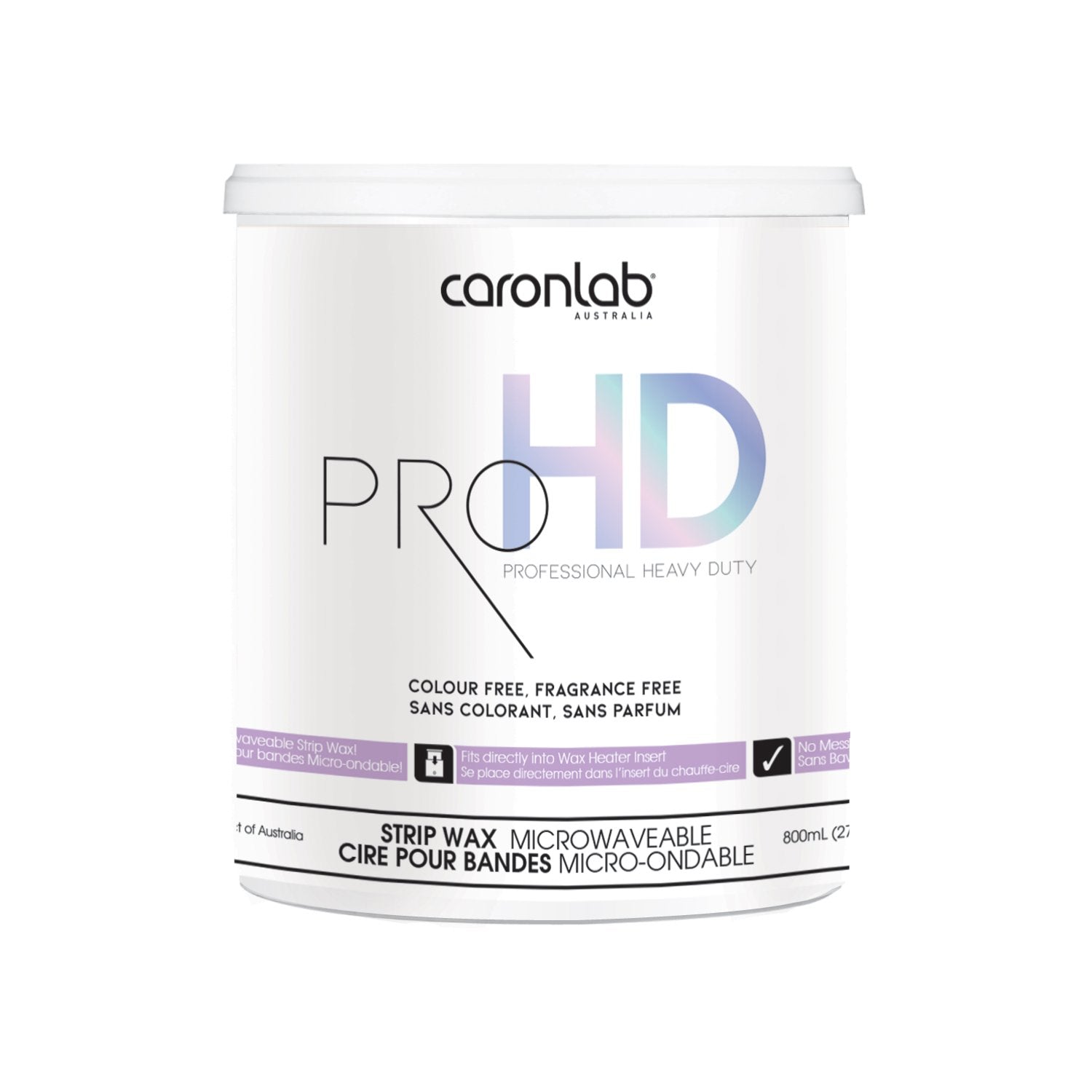 Caronlab Pro HD Strip Wax 800ml