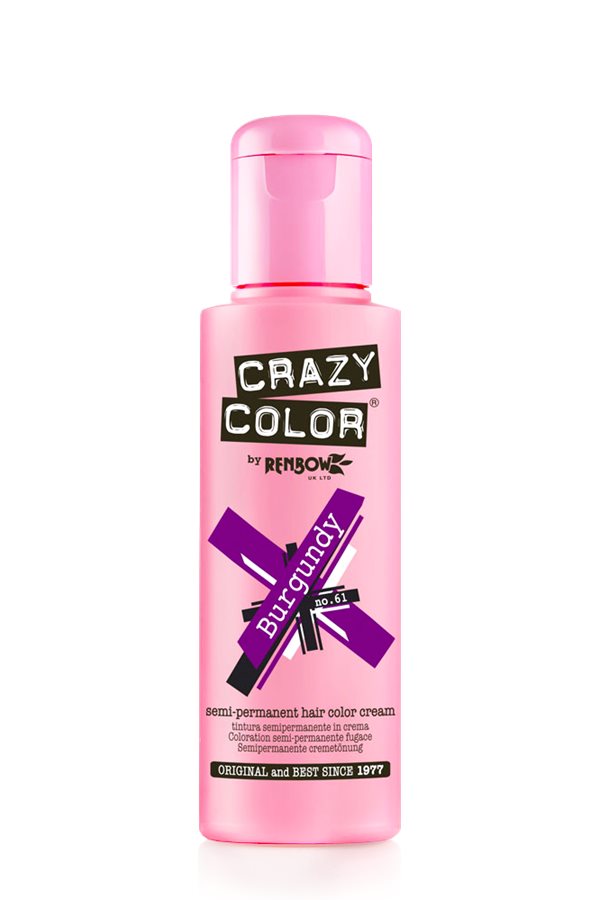 Crazy Color 100ml 061 BURGUNDY