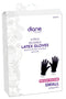 Diane Reusable Black Latex Gloves Medium 4pk