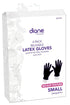 Diane Reusable Black Latex Gloves Medium 4pk