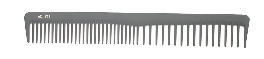 Leader Carbon #214 Wide Teeth Cutting Comb - 180mm