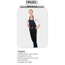Wahl Polyester Apron with Strap - Black w/Pockets WP5030
