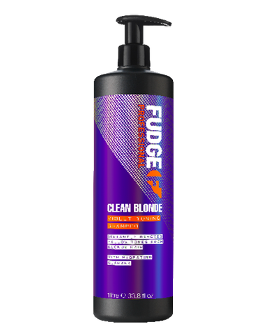 Fudge Clean Blonde Violet Shampoo 1L