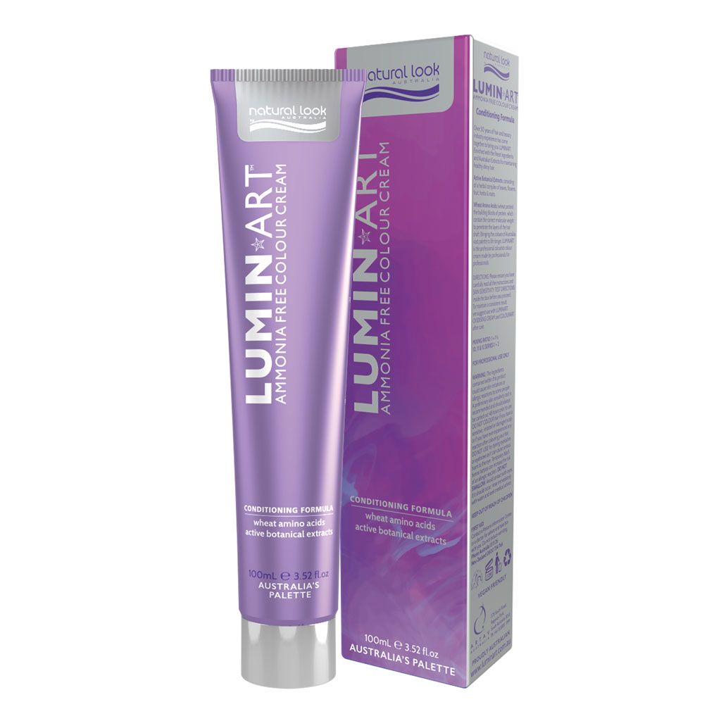 LuminArt 10.1 Platinum Ash Ammonia Free Colour Cream 100g