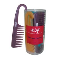 Hi Lift Shower Combs Assorted Colours