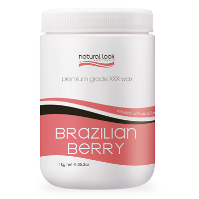 Natural Look Brazilian Berry Depilatory Wax (soft) 1KG