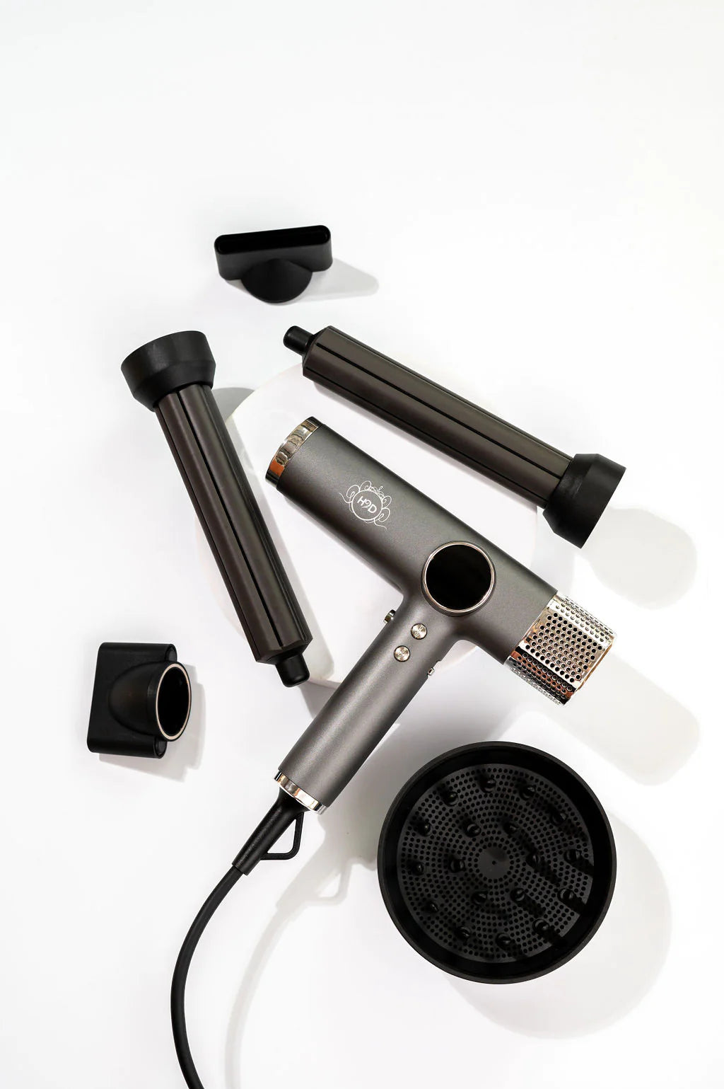 H2D Xtreme Four in One Hair Dryer + Styler space gray