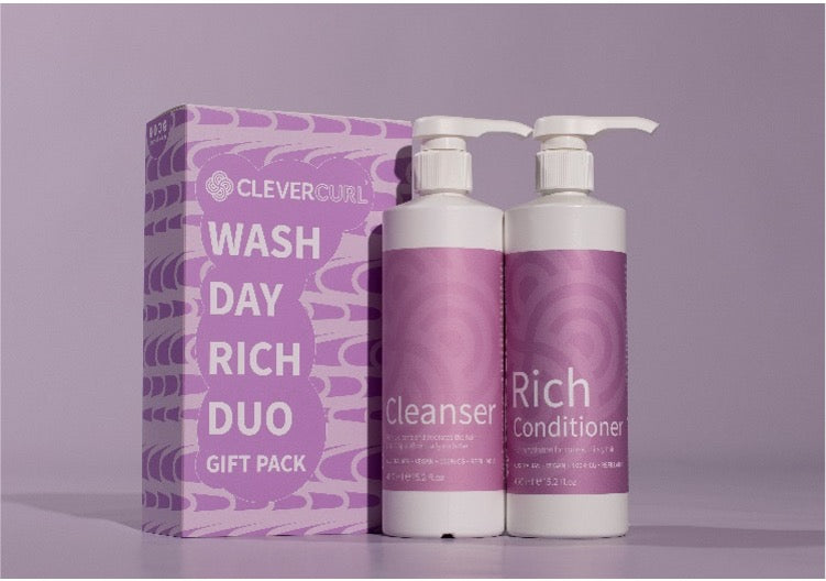 Clever Curl Wash Day Rich Duo Mothers Day Pack