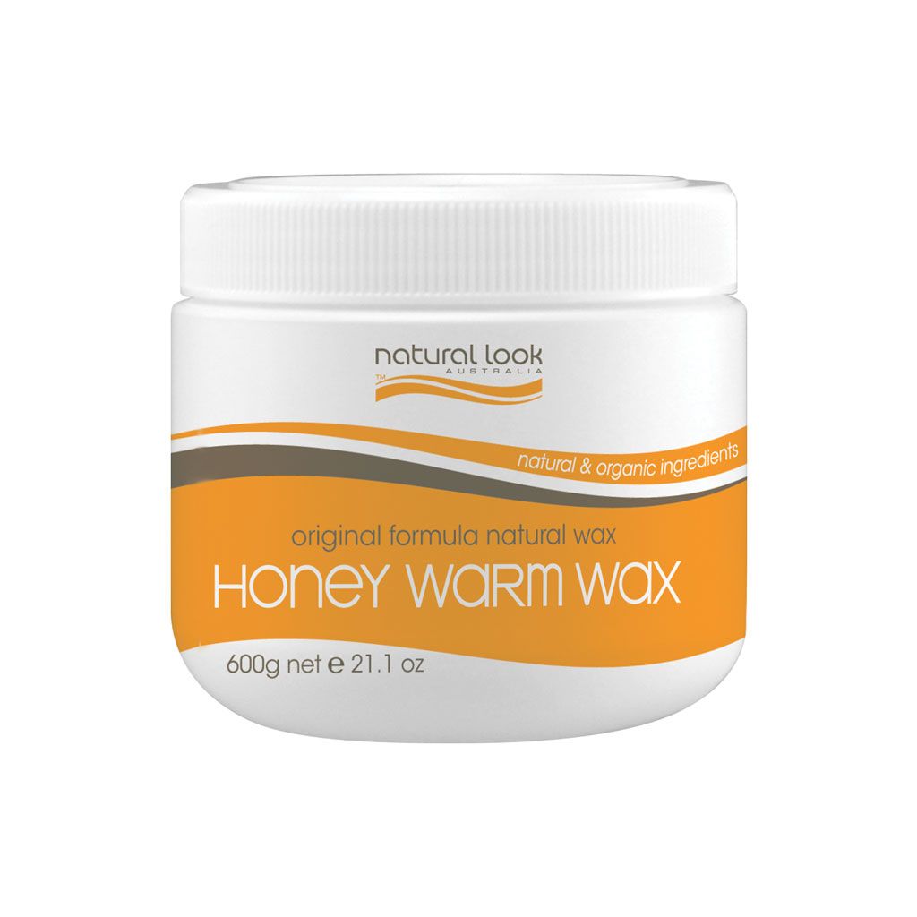 Natural Look Honey Warm Strip Wax 600g tub