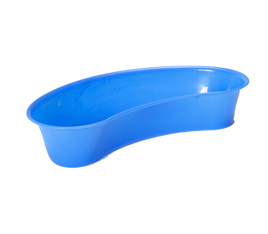 Blue Plastic Kidney Dish 400ml