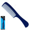 Dateline Professional Blue Celcon Basin Comb with Handle in Polybag 3111