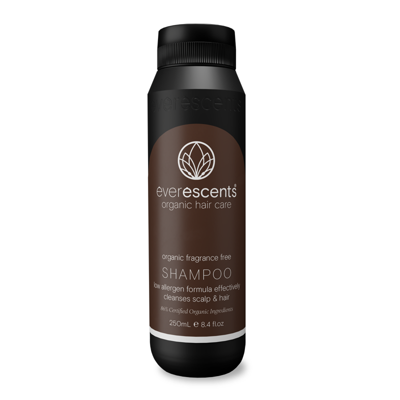 EverEscents Organic Fragrance Free Shampoo 250ml