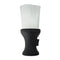 AMW neck brush talc dispenser new style black handle